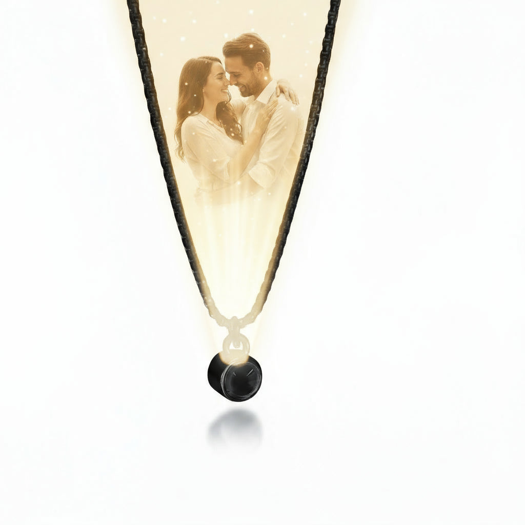 Personalized Neclace photo projection Unisex To Bond Love ℠ Jewelry