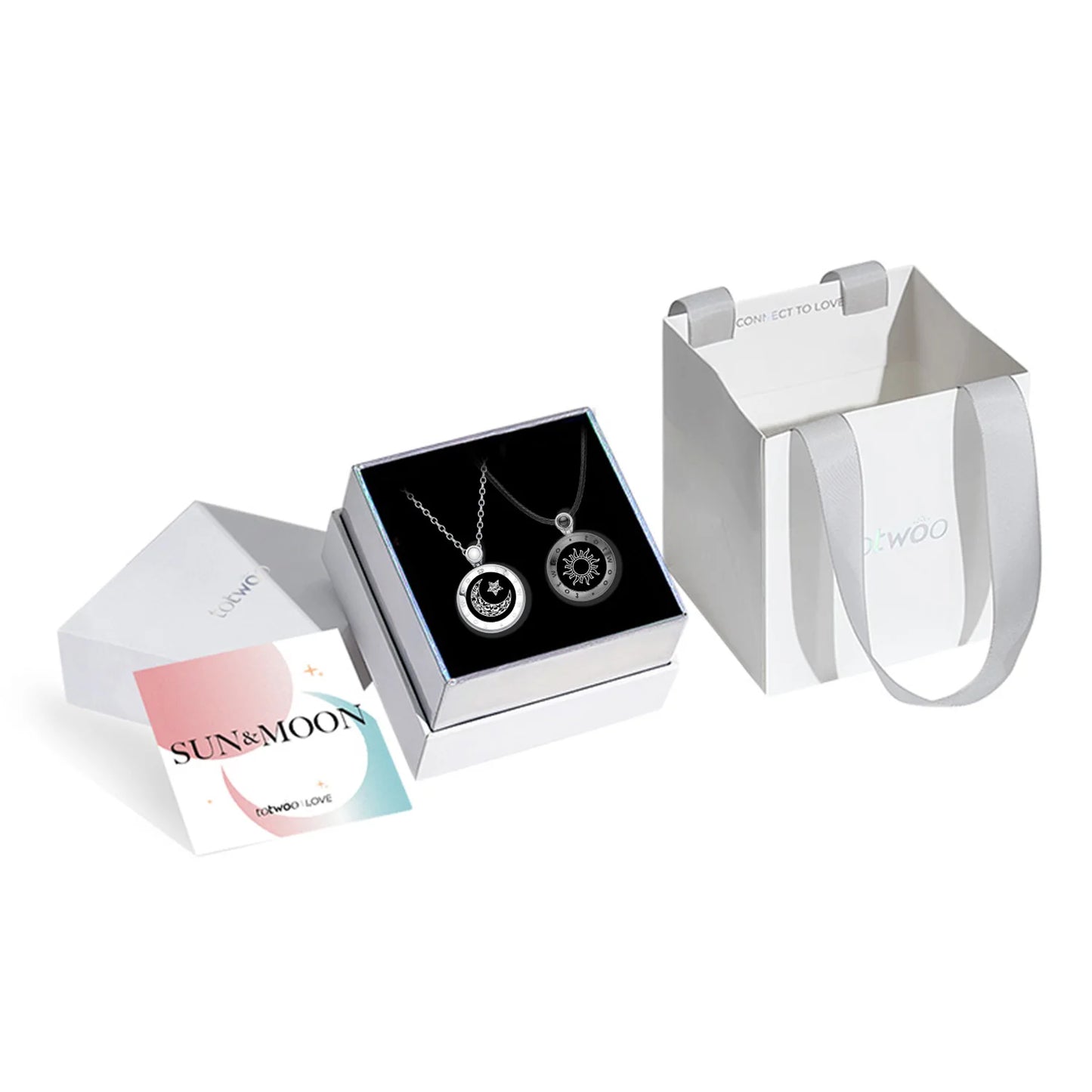 ToBondLove™ Long Distance Touch-kettingen | Totwoo Couple Smart Jewellery