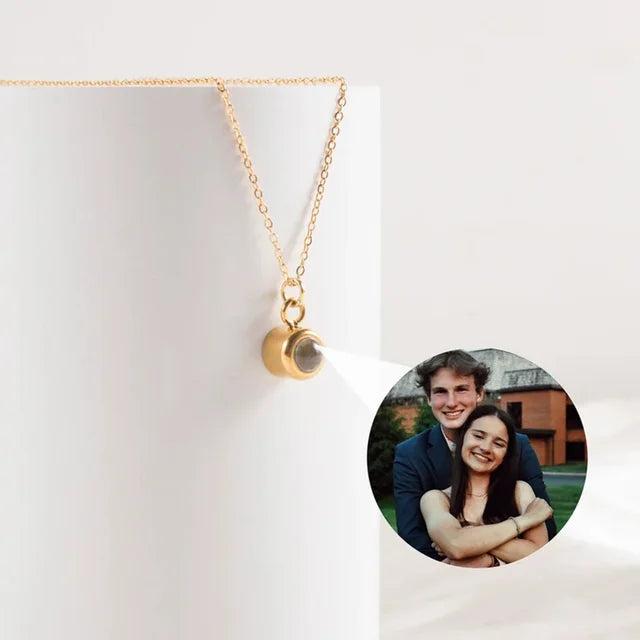 Personalized Neclace photo projection Unisex To Bond Love ℠ Jewelry