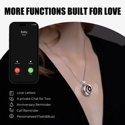 ToBondLove™ Long Distance Touch-kettingen | Totwoo Couple Smart Jewellery