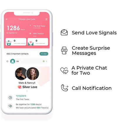 ToBondLove™ armbanden met lange afstandsaanraking | Totwoo sieraden voor koppels