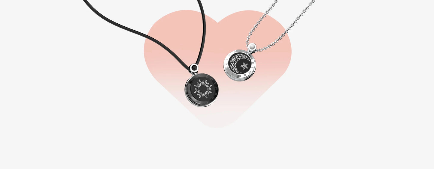 ToBondLove™ Long Distance Touch-kettingen | Totwoo Couple Smart Jewellery
