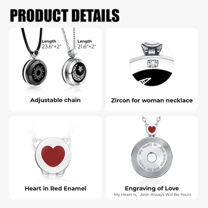 ToBondLove™ Long Distance Touch-kettingen | Totwoo Couple Smart Jewellery