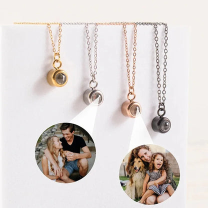 Personalized Neclace photo projection Unisex To Bond Love ℠ Jewelry